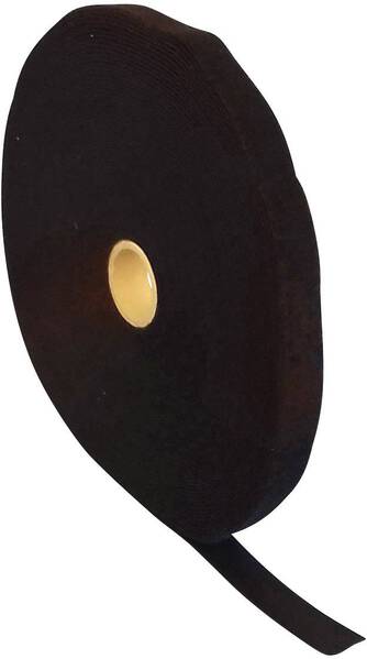 FASTECH® T0601099991125 Klettband zum Bündeln Haft- und Flauschteil (L x B) 25000 mm x 10 mm Schwarz 25 m