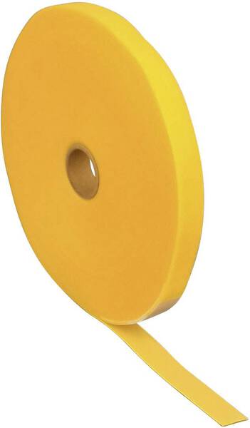 FASTECH® T0601502081125 Klettband zum Bündeln Haft- und Flauschteil (L x B) 25000 mm x 15 mm Gelb 25 m