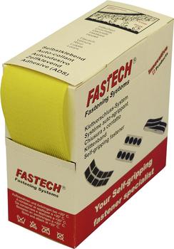 FASTECH® B50-STD-H-020805 Klettband zum Aufnähen Haftteil (L x B) 5 m x 50 mm Gelb 5 m