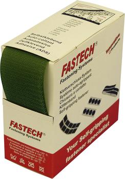 FASTECH® B50-STD-H-033505 Klettband zum Aufnähen Haftteil (L x B) 5 m x 50 mm Grün 5 m