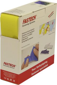 FASTECH® B50-STD-H-020810 Klettband zum Aufnähen Haftteil (L x B) 10 m x 50 mm Gelb 10 m