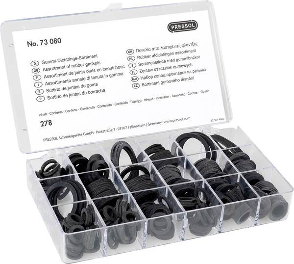 Pressol 73080 Dichtungs-Sortiment Inhalt 1 Set