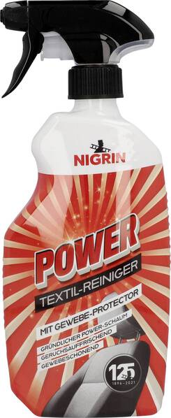 NIGRIN POWER Textil-Reiniger 500ml 20723:NIGRIN 0.5 l