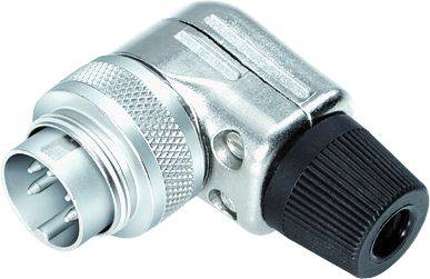 binder 99 0141 10 05-20 Winkelstecker Stecker, gewinkelt Gesamtpolzahl: 5 Serie (Rundsteckverbinder): 682 1 St.