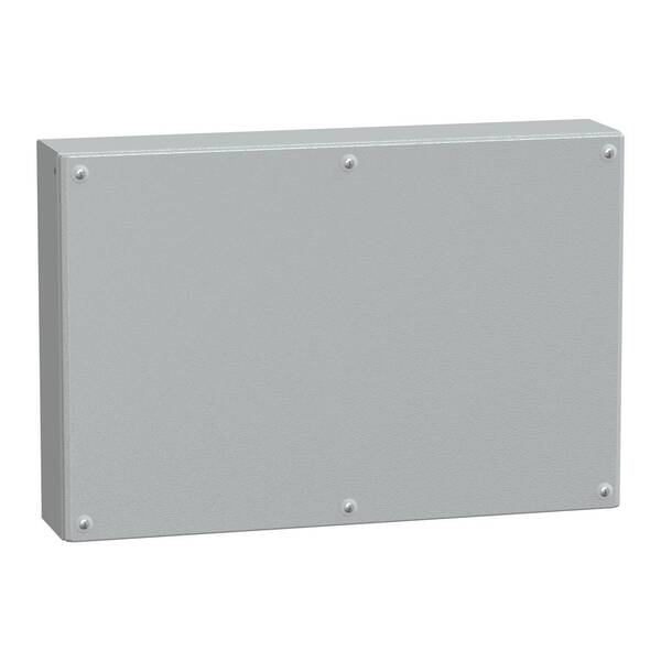 Flaches Stahlgehäuse Spacial SBM 400x600x120mm IP66 IK10 Schneider Electric Inhalt: 1 St.