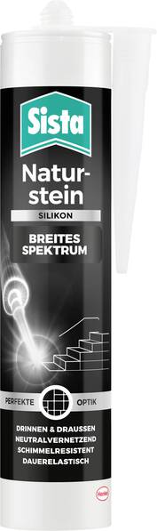 Sista Sista Naturstein Silikon Herstellerfarbe Transparent SHNT3 280 ml