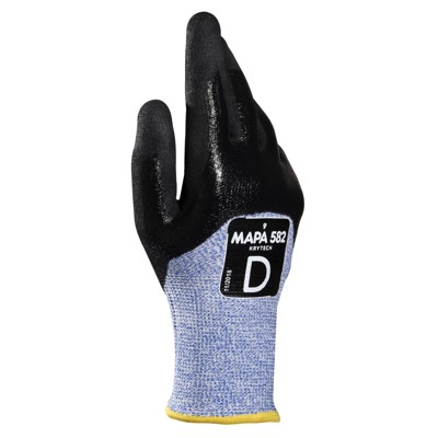 MAPA® - Handschuh KRYNIT 582, Kat. II, blau/schwarz, Größe 11