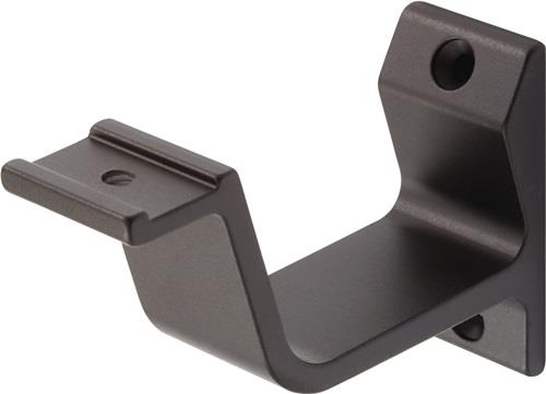 HERMETA Handlaufträger 3550 Alu.schwarz ku.-besch.ger.Auflage HERMETA