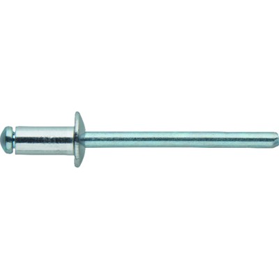 FORTIS - Blindniet Standard Flachrundkopf 4,8 x 14mm, 75 Stück