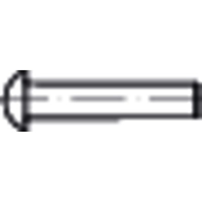 NOBRAND - Halbrundniet DIN 660 Edelstahl A2 blank ø6 x 30mm