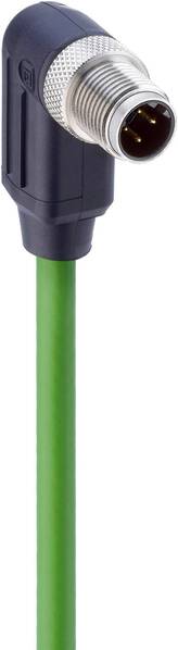 Belden 934726002-1 Sensor-/Aktor-Datensteckverbinder, konfektioniert M12 Stecker, gewinkelt 5.00 m Polzahl Sensoren: 4 1