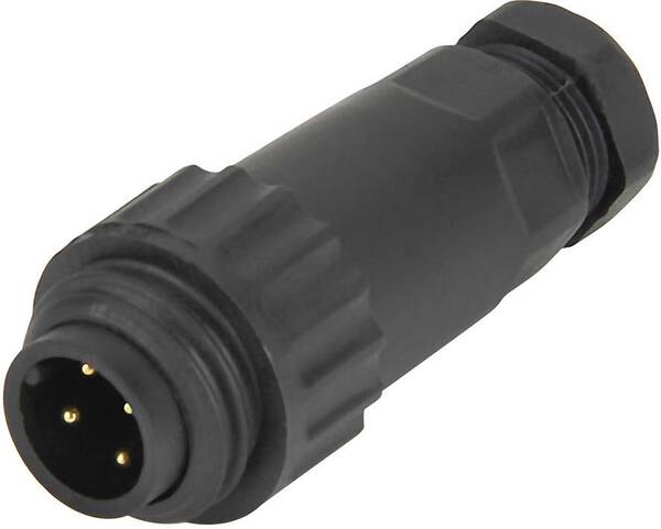 Weipu 814081 Rundstecker Stecker, gerade Gesamtpolzahl: 3 + PE Serie (Rundsteckverbinder): WA 1 St.