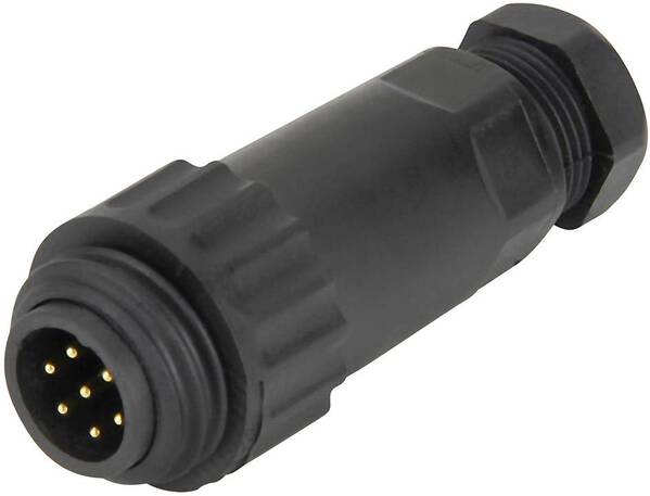 Weipu 814056 Rundstecker Stecker, gerade Gesamtpolzahl: 6 + PE Serie (Rundsteckverbinder): WA 1 St.