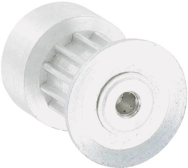 Aluminium Zahnriemenscheibe Reely Bohrungs-Ø: 2.3 mm Durchmesser: 13 mm Anzahl Zähne: 12