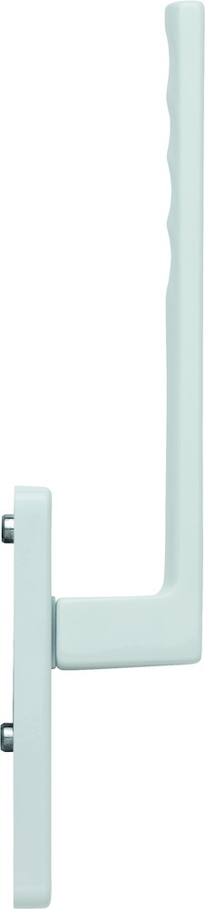 HOPPE® Handhebelgarnitur Toulon HS-0737/419N-AS, ohne Schrauben, Aluminium, 11598700