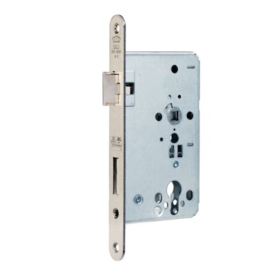 BKS - Einsteckschloss B-1206, PZW72/9, D65, F24 x 235 rund, vz, DL