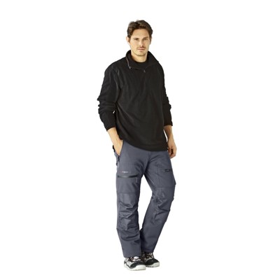 Planam - Wetter- und Kälteschutzhose Slope 3647, schiefergrau, Größe XXXL