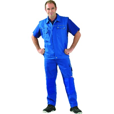 Planam - Arbeitsweste 2160 kornblau, Größe XL