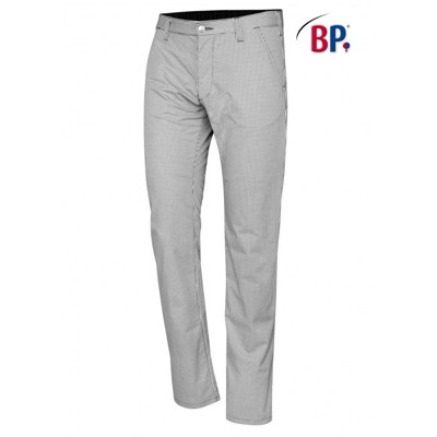 BP® - Chinohose für Herren 1735 930 schwarz/weiß Pepita, Größe 52l