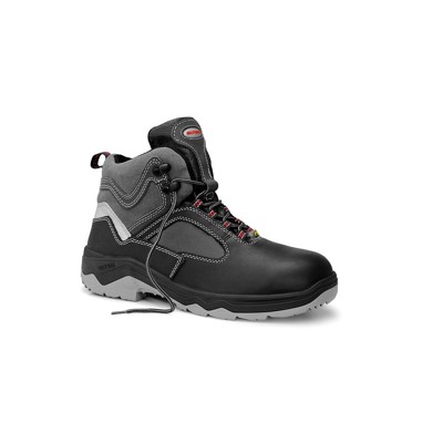 ELTEN - Sicherheitsschnürstiefel LEX ESD S3 SRC, schwarz/grau, Größe 42