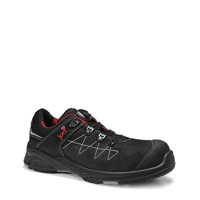 JORI® Professional - Sicherheitshalbschuh jo_MAX BOA® Low 12771, S3, schwarz, Größe 44