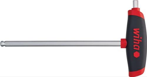WIHA Stiftschlüssel m.Quergr.SW 3mm Klingen-L.150mm 6-KT m.Kugelk.+Seitenabtr.WIHA