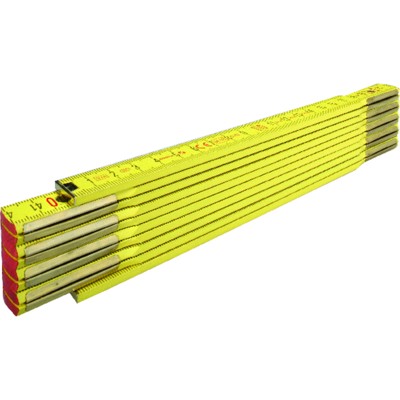 STABILA® - Holz-Gliedermaßstab Type 907 gelb, 2m