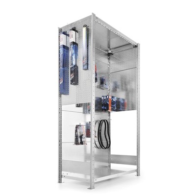 META® - CLIP Euroloch Seitenwand 1000 x 800mm verzinkt kpl. schraubbar