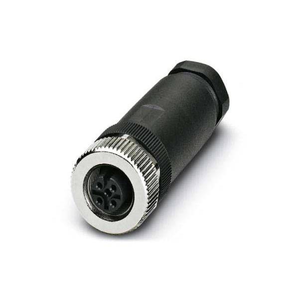 Phoenix Contact 1696439 Sensor-/Aktor-Steckverbinder, unkonfektioniert M12 Buchse, gerade Polzahl Sensoren: 4 1 St.
