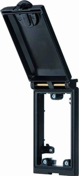Einbaurahmen 1-fach Metall schwarz Modlink MSDD Murrelektronik Inhalt: 1 St.