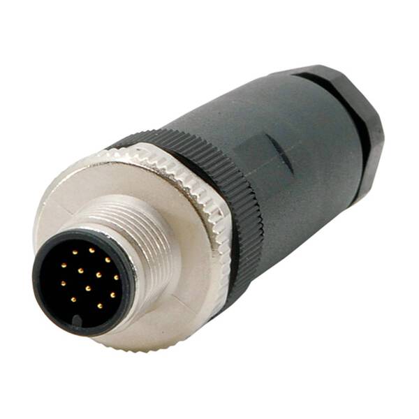 Phoenix Contact 1404419 Sensor-/Aktor-Steckverbinder, unkonfektioniert M12 Stecker, gerade Polzahl Sensoren: 12 1 St.