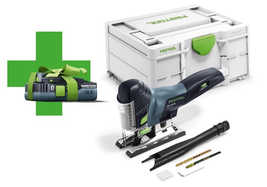 FESTOOL Akku-Pendelstichsäge CARVEX PSC 420 EB-Basic-4,0, 577026