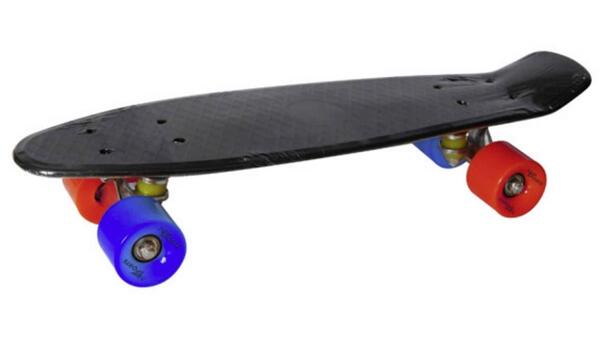 NSP Kickboard,schwarz blau/orange,ABEC