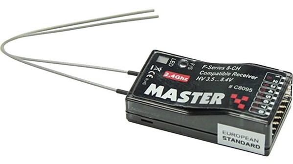 Master F-8 (V2) 8-Kanal Empfänger 2,4GHz