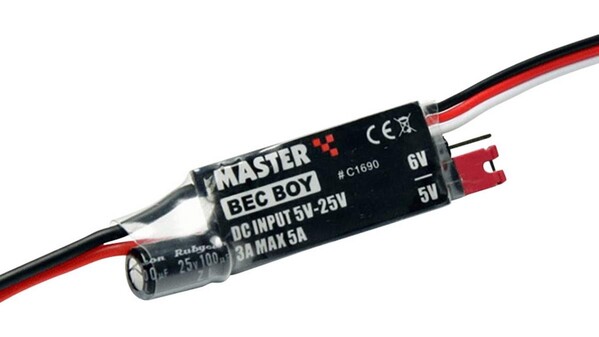 Master BEC BOY BEC-Spannungsregler 5 - 25V 3A