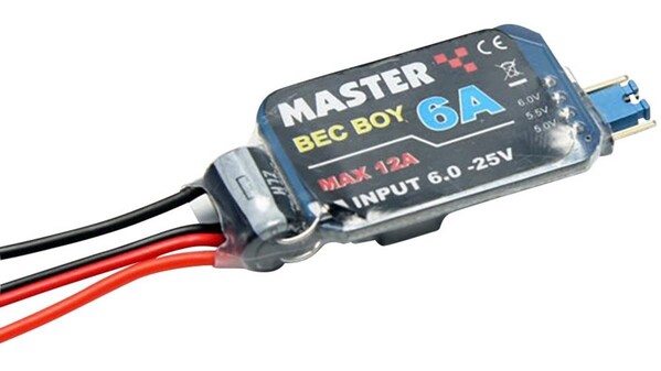 Master BEC-Spannungsregler 6 - 25V 6A