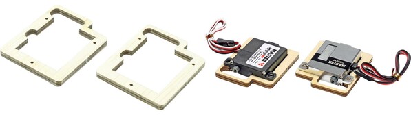 Master Servohalterung (L x B x H) 30 x 36 x 4mm 1 Paar