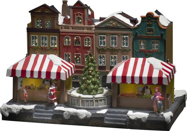 Konstsmide 4231-000 LED-Szenerie Markt Mehrfarbig LED Mehrfarbig