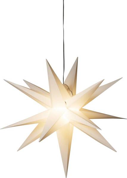 Konstsmide 5970-200 Weihnachtsstern Stern Warmweiß LED Weiß EEK: G (A - G)