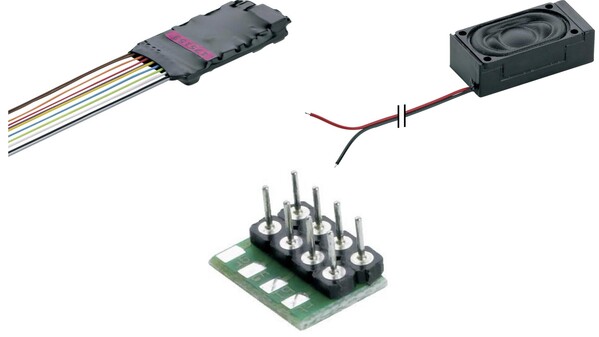 Märklin 60986 mSD/3 Sounddecoder mit Kabel, ohne Stecker