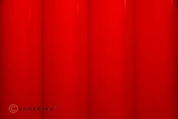 Oracover 25-021-010 Klebefolie Orastick (L x B) 10m x 60cm Rot (fluoreszierend)
