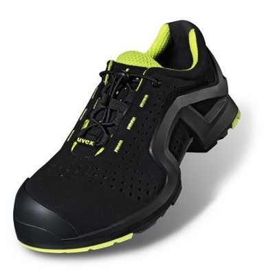 uvex - Sicherheitshalbschuh x-tended support 8514/2, S1P SRC ESD, schwarz, W11, Gr. 43