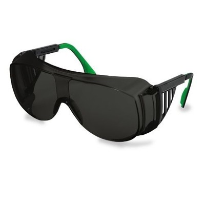 uvex - Schweißerschutzbrille 9161 infradur grau SS 5 schwarz/grün