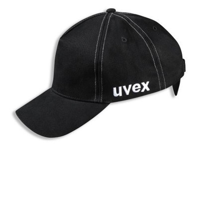 uvex - Anstoßkappe u-cap sport schwarz 52-54 kurzer Schirm