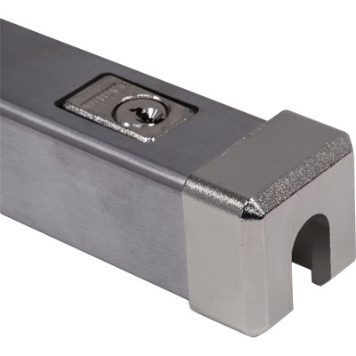 ABUS - FT-Panzerriegel, FPR217 225, mit Zylinder, AL0125, edelstahloptik