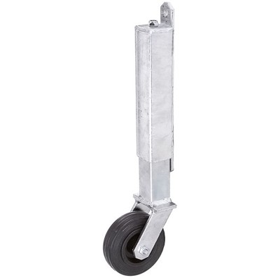 Alberts - Torlaufrolle f.schwere und breite Tore,b.70kg Torgew.,fvz.z.Anschrauben,RØ100mm
