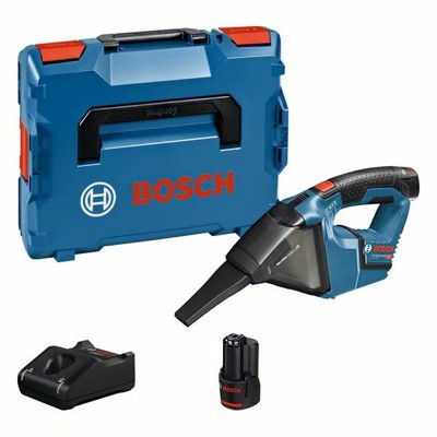 Bosch - Akku-Sauger GAS 12V, mit 2 x 3.0 Ah Li-Ion Akku, L-BOXX (06019E3003)
