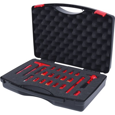 KSTOOLS® - 1/4" Steckschlüssel-Satz mit isolierten Werkzeugen, 22-teilig