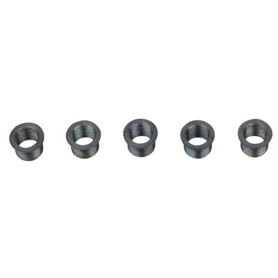 KSTOOLS® - Gewindebuchse m.Bund L=9mm,IG=M18x1,5/AG=M20x1,5, 5er Pack