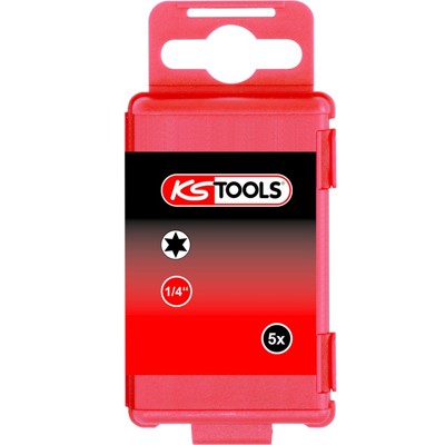 KSTOOLS® - 1/4" TORSIONpower Bit Torx, 75mm, T27, 5er Pack